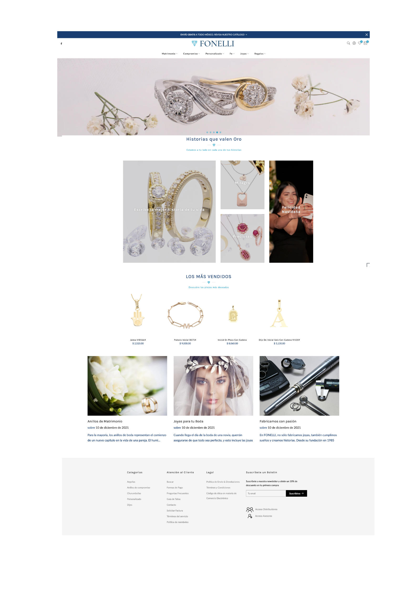 Tienda Shopify Fonelli