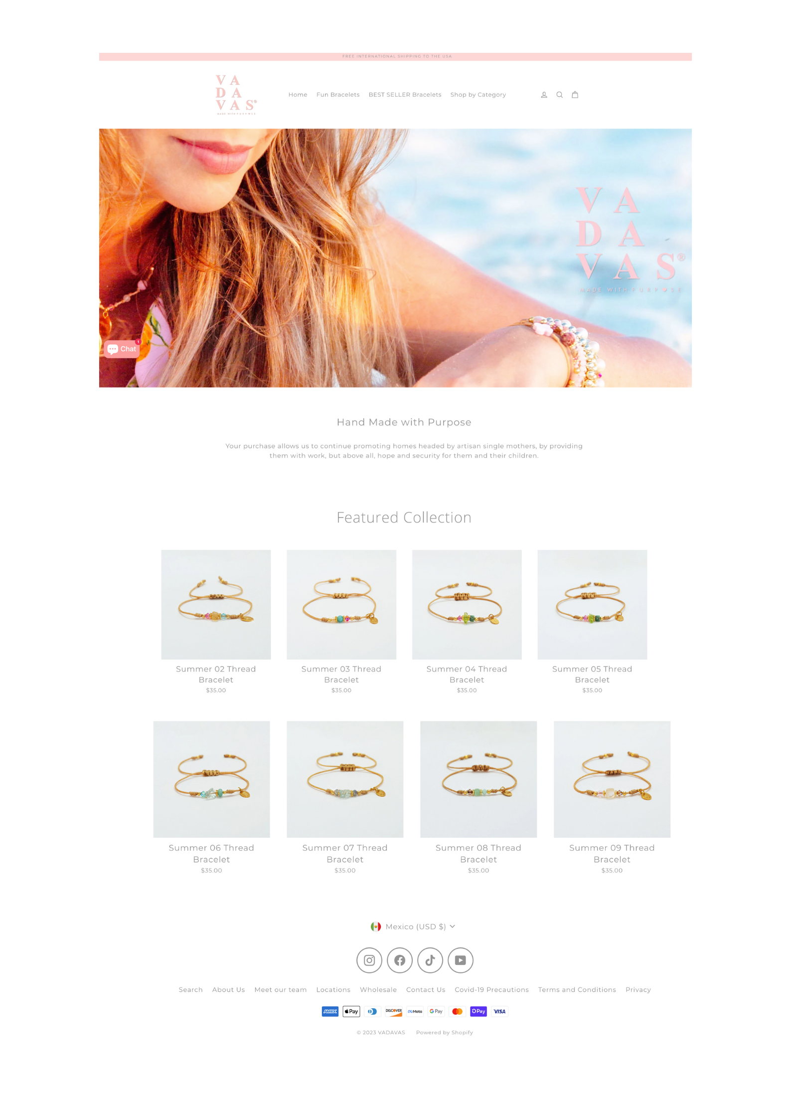 Tienda Shopify Vadavas